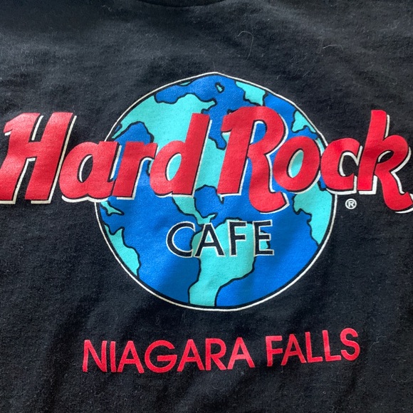 VINTAGE Hard Rock Cafe T-Shirt Small Niagra Falls - Picture 3 of 4